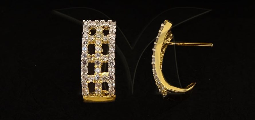 Checkes AD Earrings