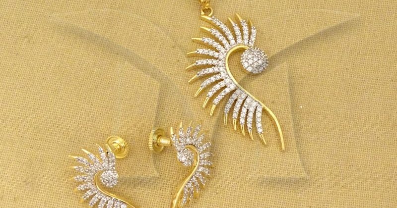 CZ Pendant Set Jewellery
