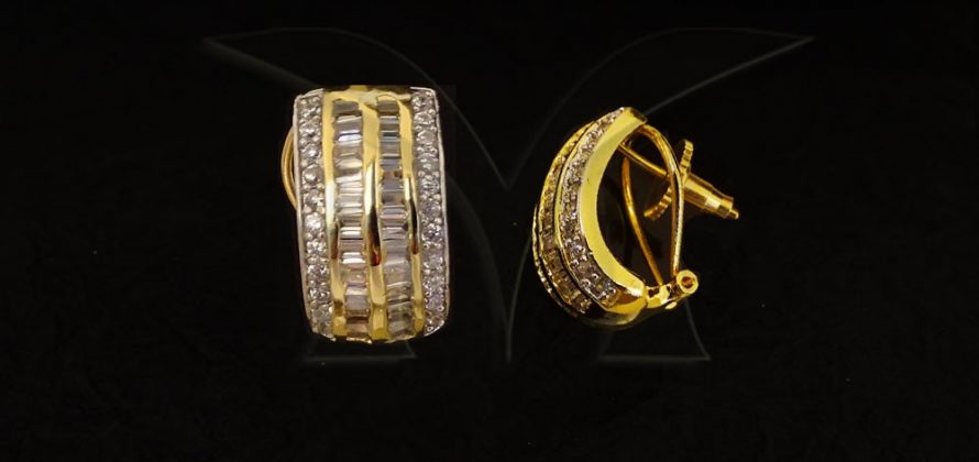 CZ earrings