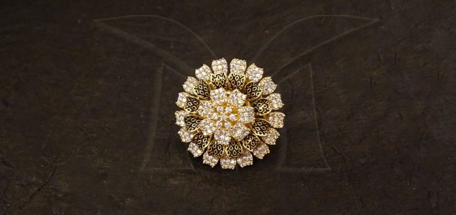 Round AD Finger Ring