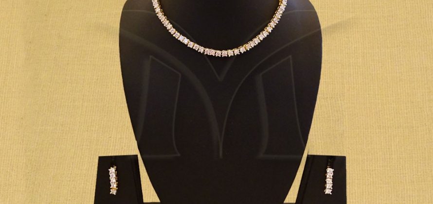 American Diamond jewelry Necklace