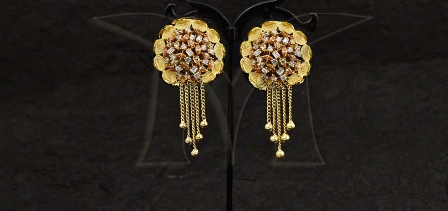 American Diamond Earrings Jewellery